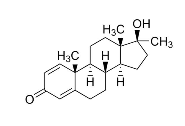 Drachensang Academy Italia – Visualizzazione della formula strutturale del metandienone e metandrostenolone, la struttura molecolare del Dianabol