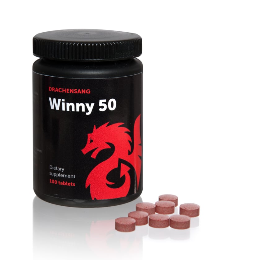WINNY 50 DRACHENSANG – INTEGRATORE PER MASSIMA VASCOLARITÀ E FORZA SENZA RITENZIONE IDRICA